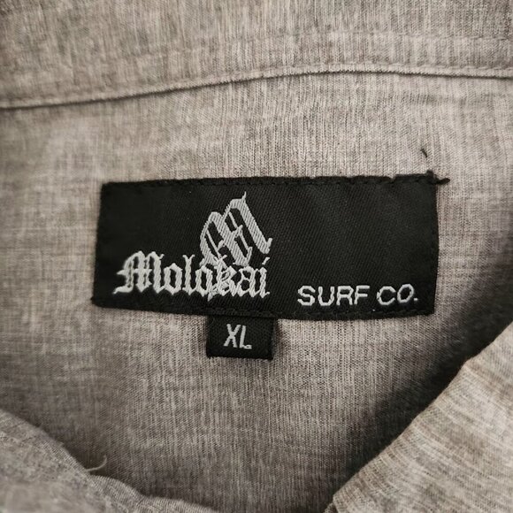 Molokai Surf Co Men's Short Sleeve Button-down Shirt Size XL - Picture 4 of 4